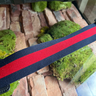 GUCCI Appia Large GG Supreme Monogram Calfskin Web Soft Duffle Bag