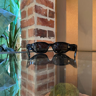 VERSACE MOD 4361 GB1/87 Black Acetate Square Sunglasses