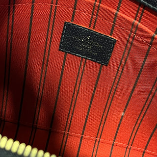 LOUIS VUITTON Montaigne MM Marine Rouge Monogram Empreinte Tote Bag