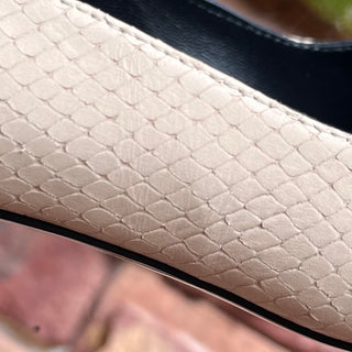 VERSACE Cream St Ayers Python Medusa Pumps SZ 36 (US 6)