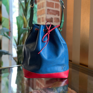 LOUIS VUITTON Tri-Color Epi Leather Large Noe Bag