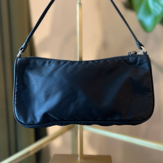 PRADA Tessuto Nylon Mini Pochette Shoulder Bag