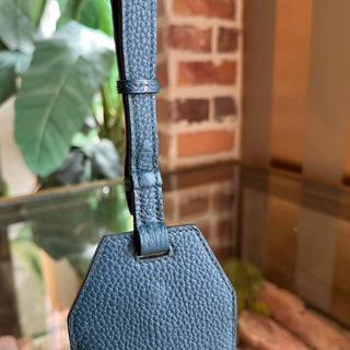 HERMÈS Endless Road Bleu de Prusse Togo, Swift & Clemence Calfskin Leather Luggage Tag