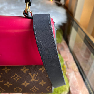 LOUIS VUITTON Cluny BB Monogram Canvas Top Handle Bag