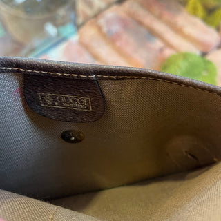 GUCCI Vintage GG Supreme Canvas Cosmetic Bag
