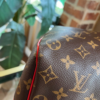 LOUIS VUITTON Keepall Bandouliere 50 Coquelicot Monogram