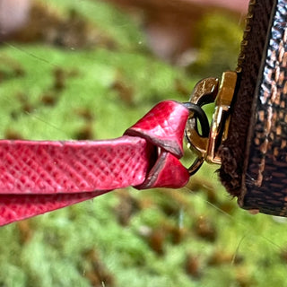 LOUIS VUITTON Clémence Coated Canvas Zippy Wallet