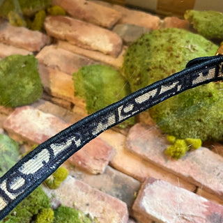 CHRISTIAN DIOR Saddle Dior Oblique Embroidery Shoulder Bag