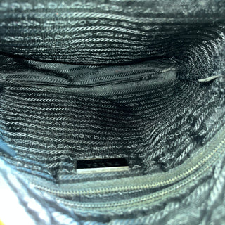 PRADA Black Nylon Messenger Bag