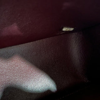 CHANEL Double Flap Jumbo Black Caviar Leather Shoulder Bag