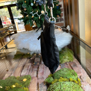 PRADA Messenger Black Nylon Messenger Bag