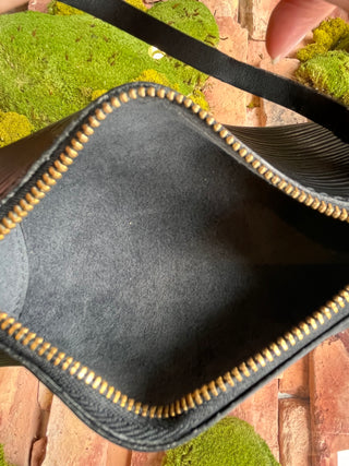 LOUIS VUITTON Papillon Mini Black Epi