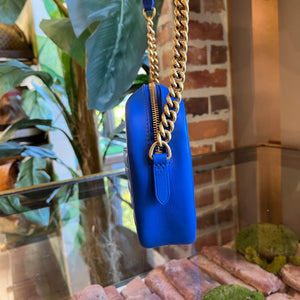 Louis Vuitton Wave Camera Bag Chain Shoulder Bag Blue M53901