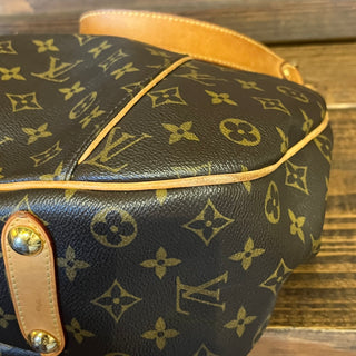 LOUIS VUITTON Galliera PM Brown Monogram Canvas Hobo Bag