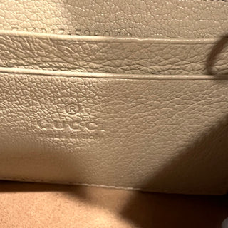 GUCCI Aphrodite Small Mystic White Goatskin Shoulder Bag