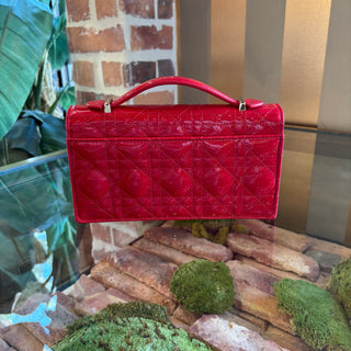 DIOR My Dior Mini Patent Cannage Bag