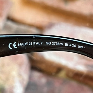 GUCCI GG 2738/S Black Acetate Oversized Sunglasses