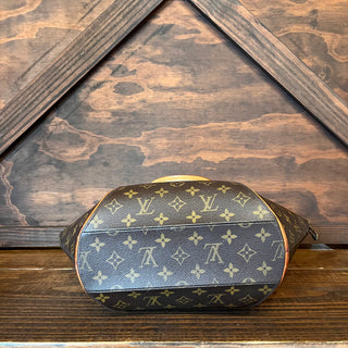 LOUIS VUITTON Ellipse MM Brown Monogram Canvas Top Handle Bag