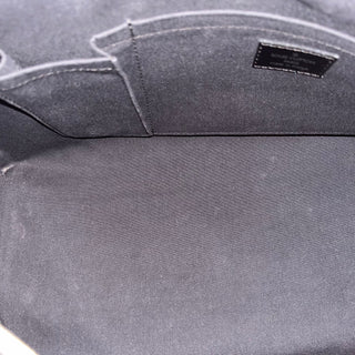 LOUIS VUITTON Bowling Montaigne GM Black Epi Leather Satchel Bag