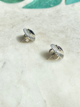 DAVID YURMAN Amythest Albion Earrings