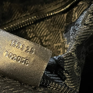 GUCCI Black Techno Canvas Duffle Bag