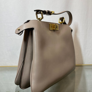 FENDI Peekaboo Soft Medium Dove Gray