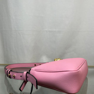 VERSACE La Medusa Leather Pink Shoulder Bag TS3721