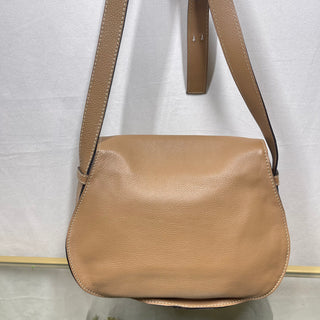 CHLOE Tan Marcie Medium Shoulder Bag