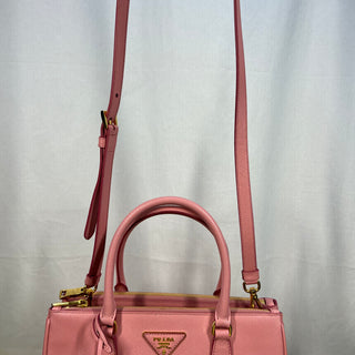 PRADA Saffiano Lux Small Pink Tote