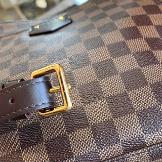 LOUIS VUITTON South Bank Damier Ebene Canvas Crossbody