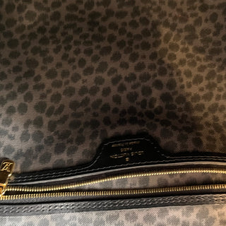 LOUIS VUITTON Neverfull MM Wild At Heart Black Canvas Tote