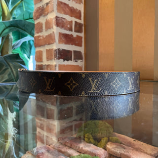 LOUIS VUITTON LV Monogram Canvas Belt SZ 85/34