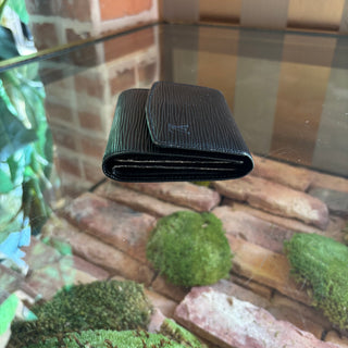 LOUIS VUITTON Epi Wallet Black