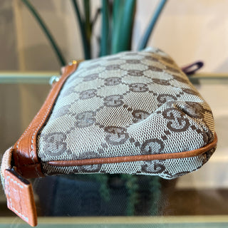 GUCCI GG Canvas Jolicoeur Wristlet