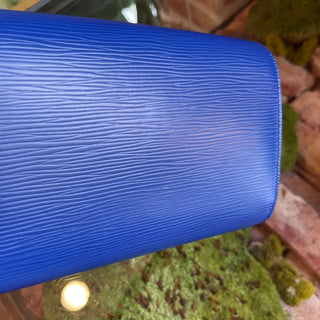 LOUIS VUITTON Louise PM Blue Epi Leather Shoulder Bag