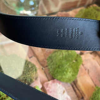 GUCCI GG Marmont Black Leather Belt 95/38(10US)