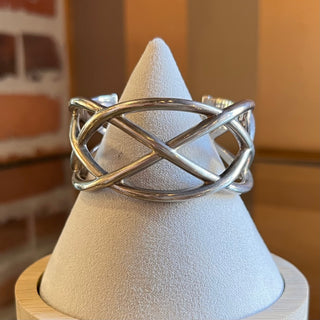 TIFFANY&CO. Celtic Knot Sterling Silver Cuff