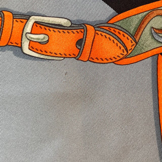 HERMES Festival Des Amazones Silk Scarf