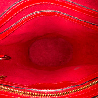 LOUIS VUITTON Vintage Red Epi Leather Bucket Bag