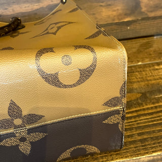 LOUIS VUITTON OntheGo MM Reverse Monogram Canvas Tote Bag