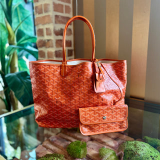 GOYARD Orange St. Louis Tote GM