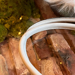 GUCCI Abbey D-Ring Beige White GG Canvas Shoulder Bag