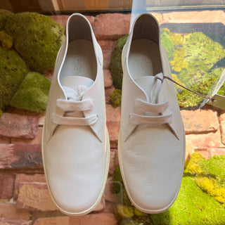 HERMES Blanc One Veau Sneakers SZ 40 (US 10)