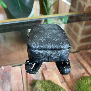 LOUIS VUITTON Graphite Backpack Charm