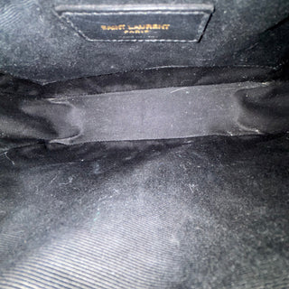SAINT LAURENT Gray Lou Camera Bag