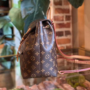 Louis Vuitton Monogram Montsouris MM - Brown Backpacks, Handbags