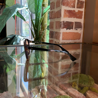 DIOR DiorOnde1 Brown Matte Tortoise Aviator Sunglasses