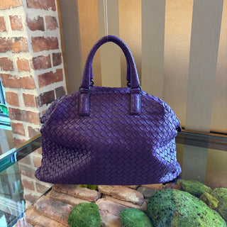 BOTTEGA VENETA Byzanite Purple Tote