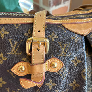LOUIS VUITTON Palermo GM Brown Monogram Canvas Tote Bag