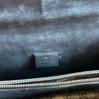 GUCCI Small Dionysus Black GG Supreme Monogram Shoulder Bag